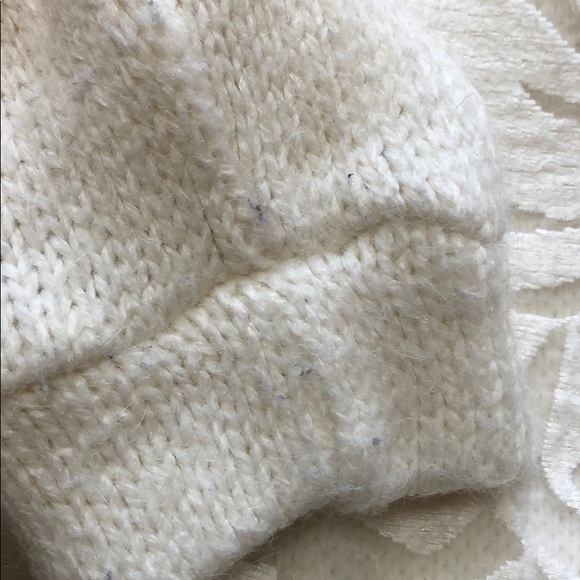 MINKPINK White Lace 15% Wool Sweater - sz XS - Picture 6 of 10
